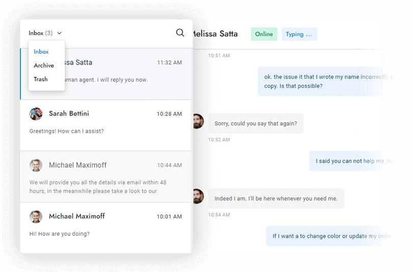 Manage Conversations